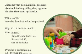Workshop pro pečující v Bučovicích